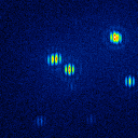 J-Band, NGC4151, 0.40 strehl, position angle 180 degree